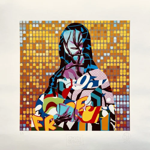 SPEEDY GRAPHITO - Mona Lisa, 2023